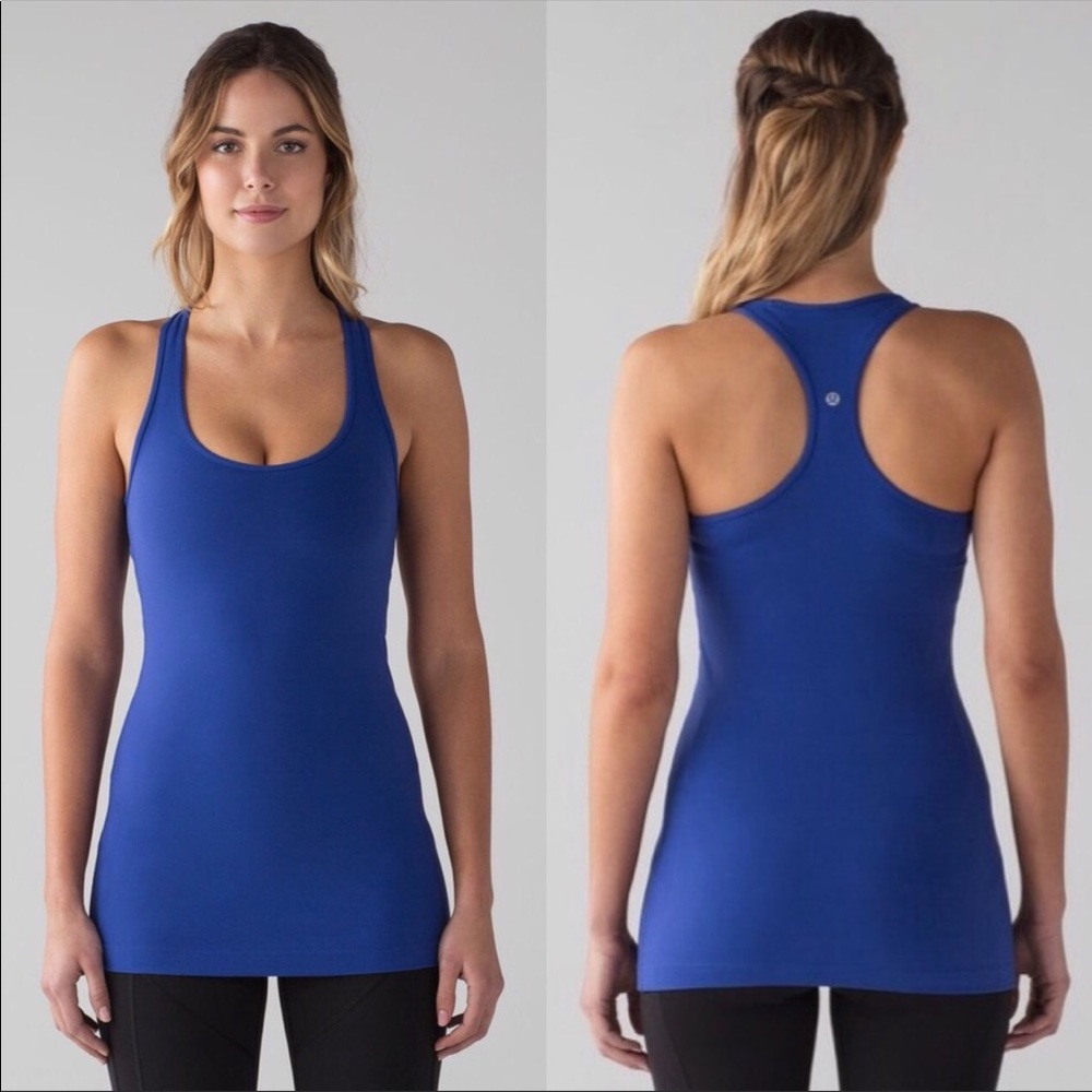 Lululemon Hip Length Cool Racerback Tank Top EUC